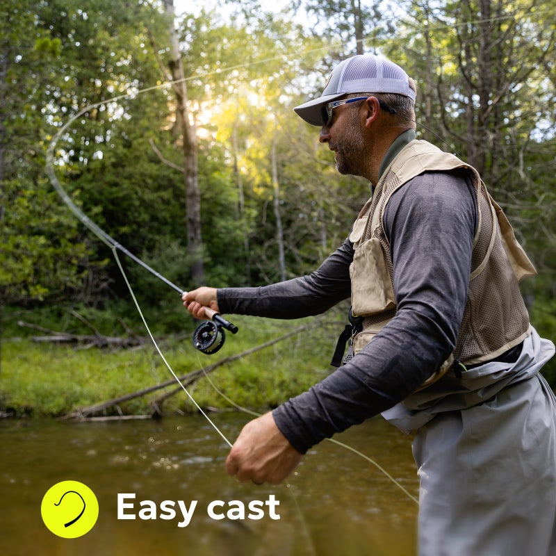 SF Fly Fishing Line with Welded Loop Weight Forward Floating Fly Line WF7F 90FT - Image 4